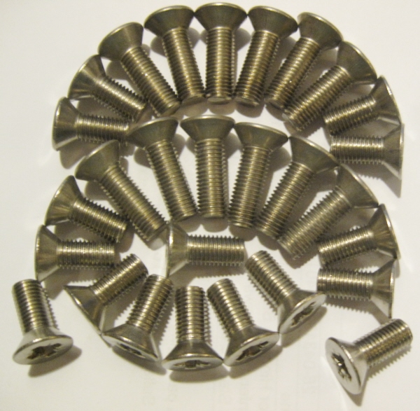Stainless BSF Bolts Morris Minor Front Wing Fitting Kit