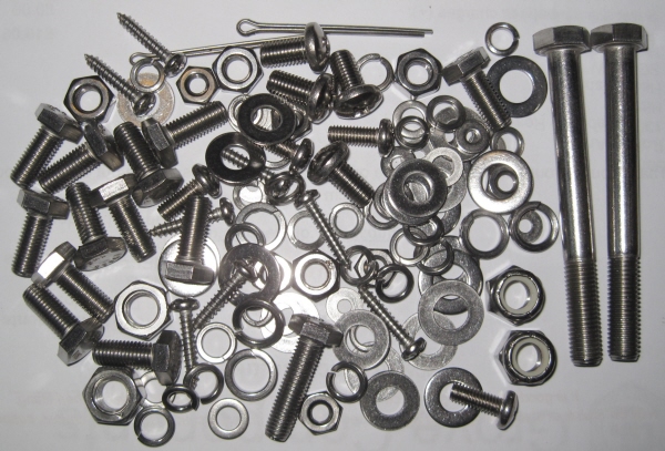 Sprite Mk1 (Frogeye) Bonnet Fitting Kit - Stainless | MGMKIT00036SS